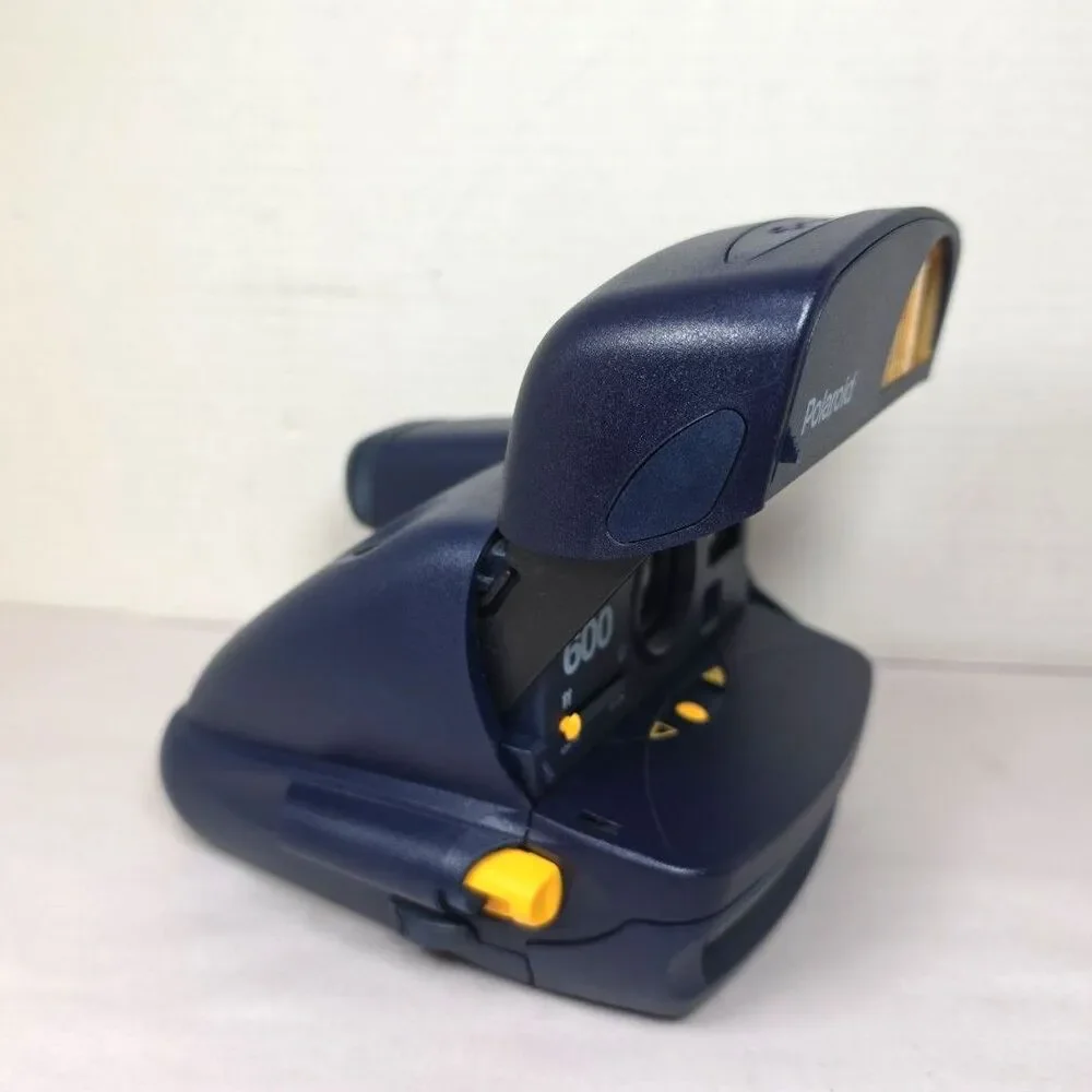 Polaroid Vintage One Step Express Blue 600 Instant Film Camera